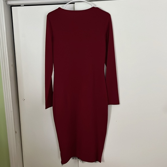 Long sleeve body-con Dress - Picture 4 of 4